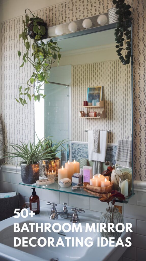 Bathroom Mirror Decorating Ideas