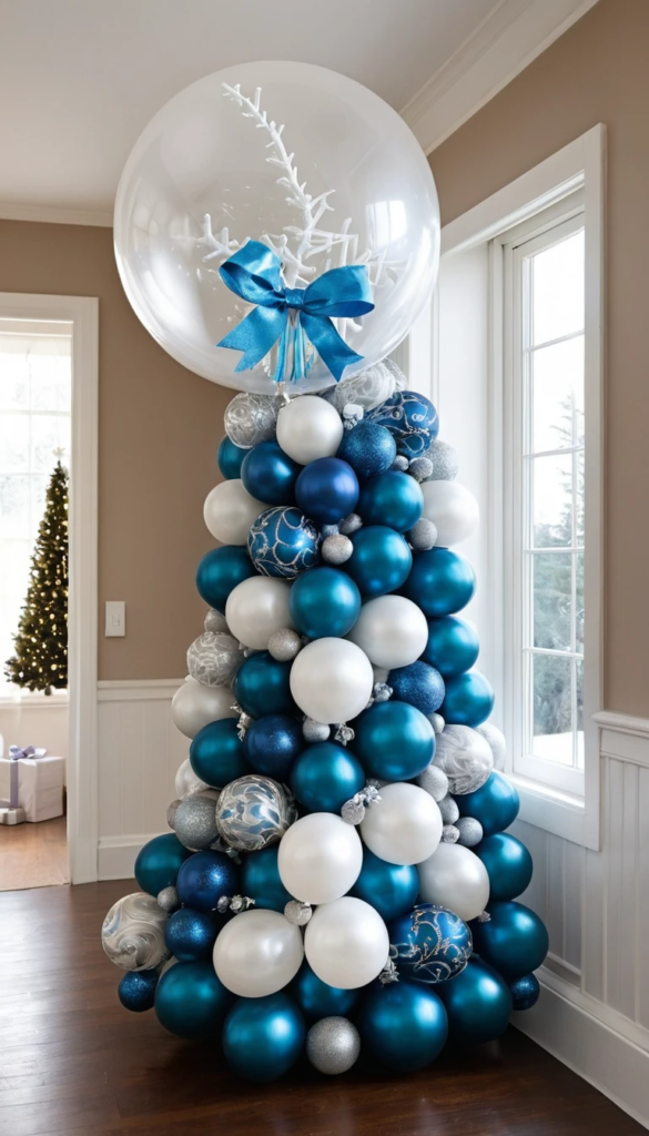 Christmas Balloon Decoration Ideas