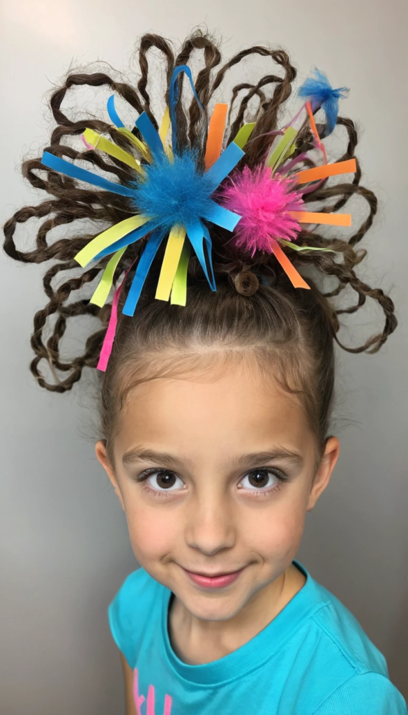 Crazy Hair Day Ideas for Girls