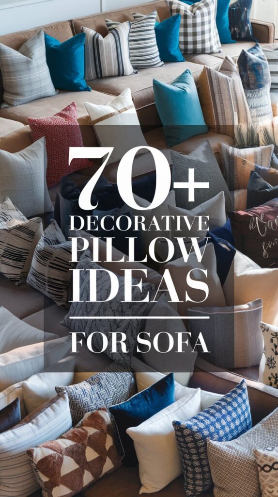 Decorative Pillow Ideas for Sofa