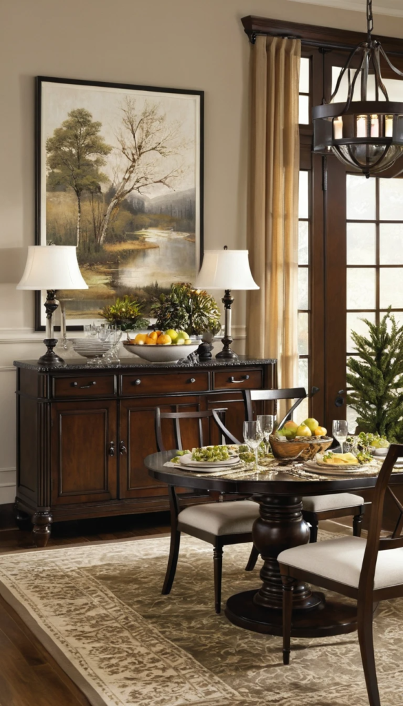 Dining Room Buffet Decor Ideas