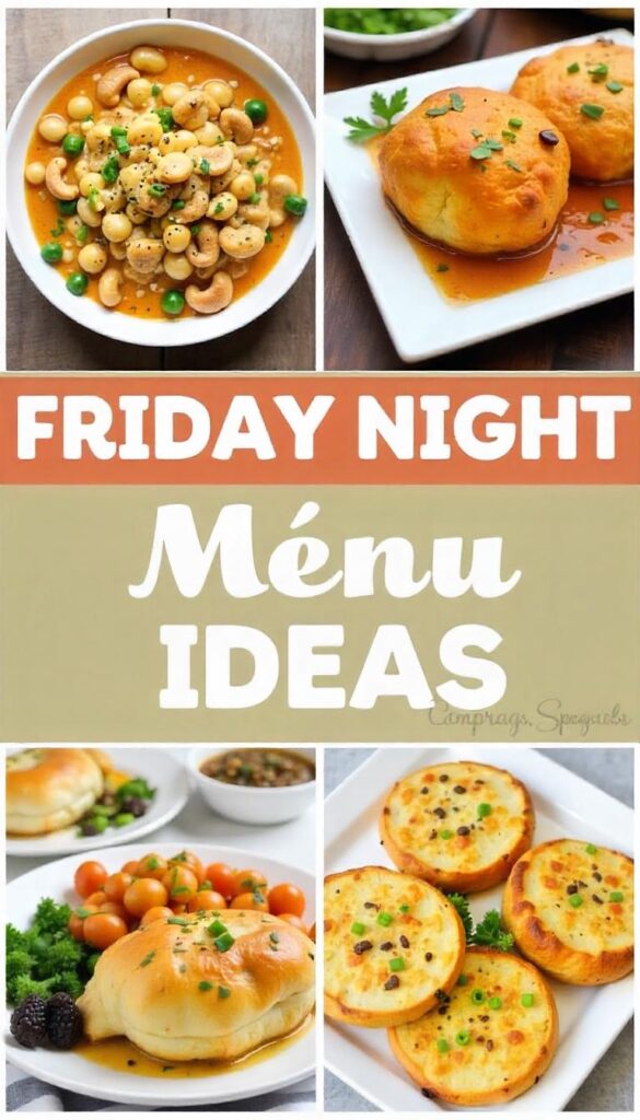 Friday Night Menu Ideas