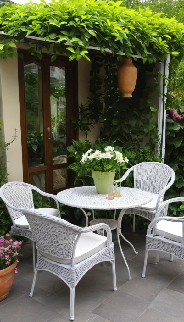 Garden Furniture Decorating Ideas