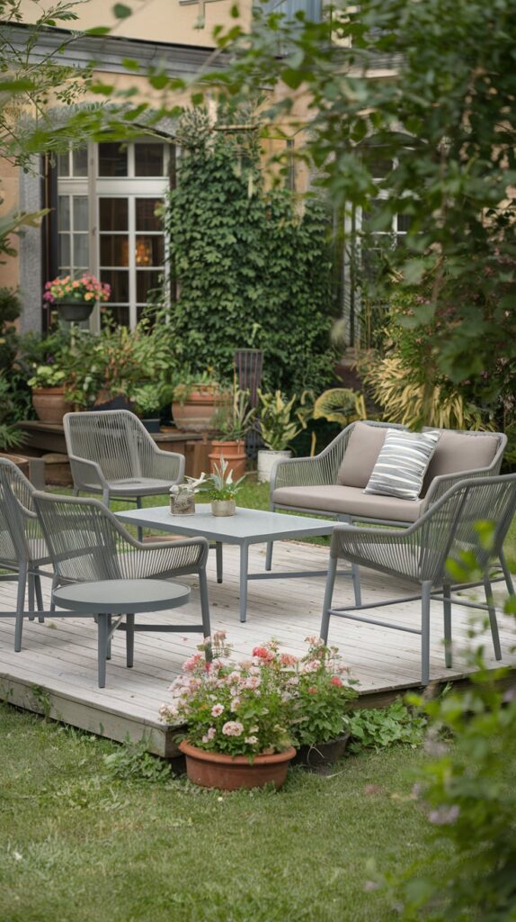 Garden Furniture Decorating Ideas