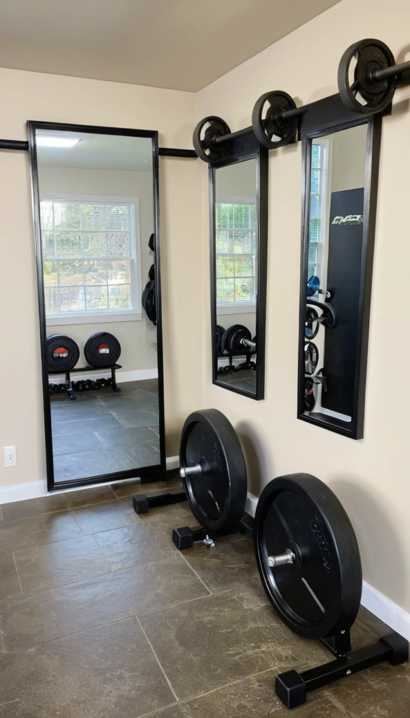 Half Garage Gym Ideas