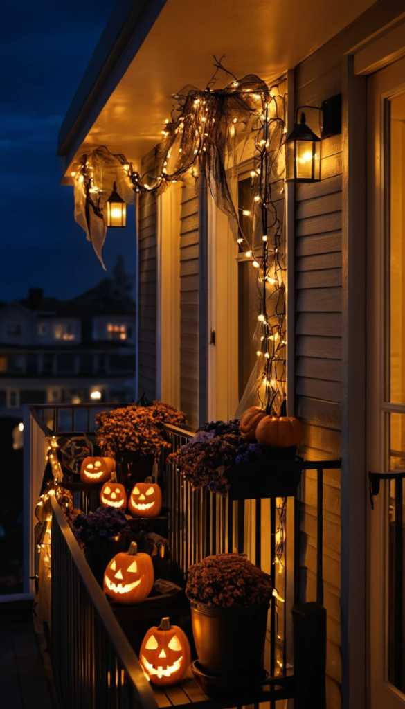 Halloween Balcony Decorating Ideas