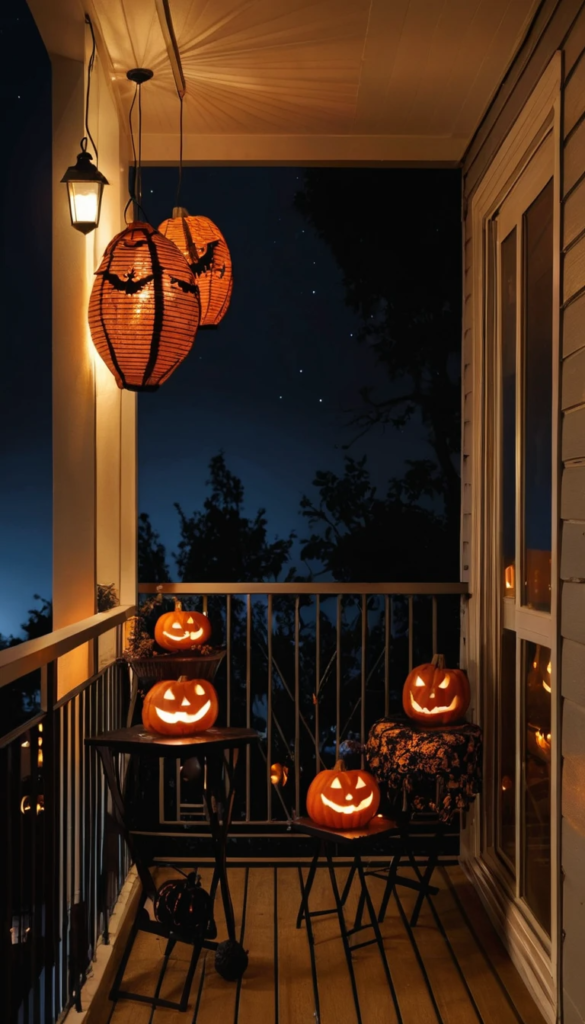 Halloween Balcony Decorating Ideas