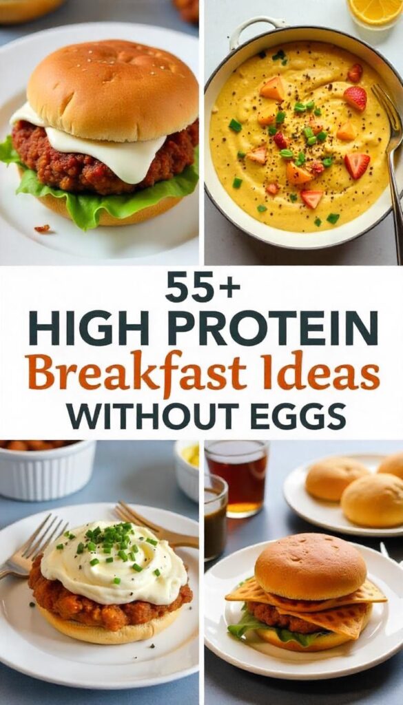 High Protein Breakfast Ideas Without Eggs