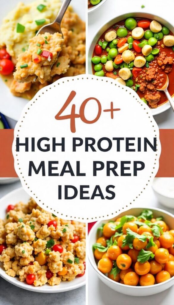 High Protein Meal Prep Ideas