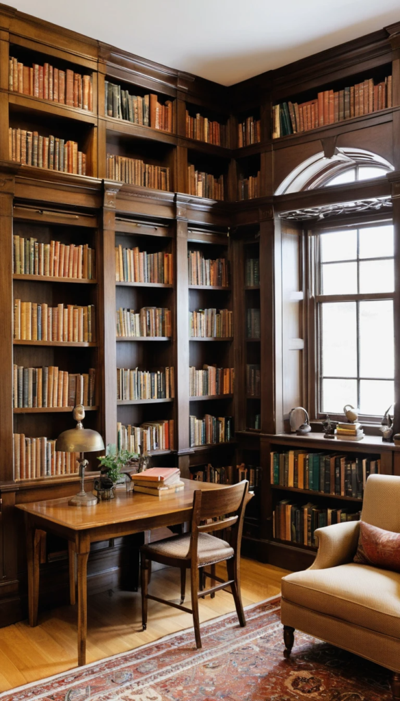 Library Room Decorating Ideas