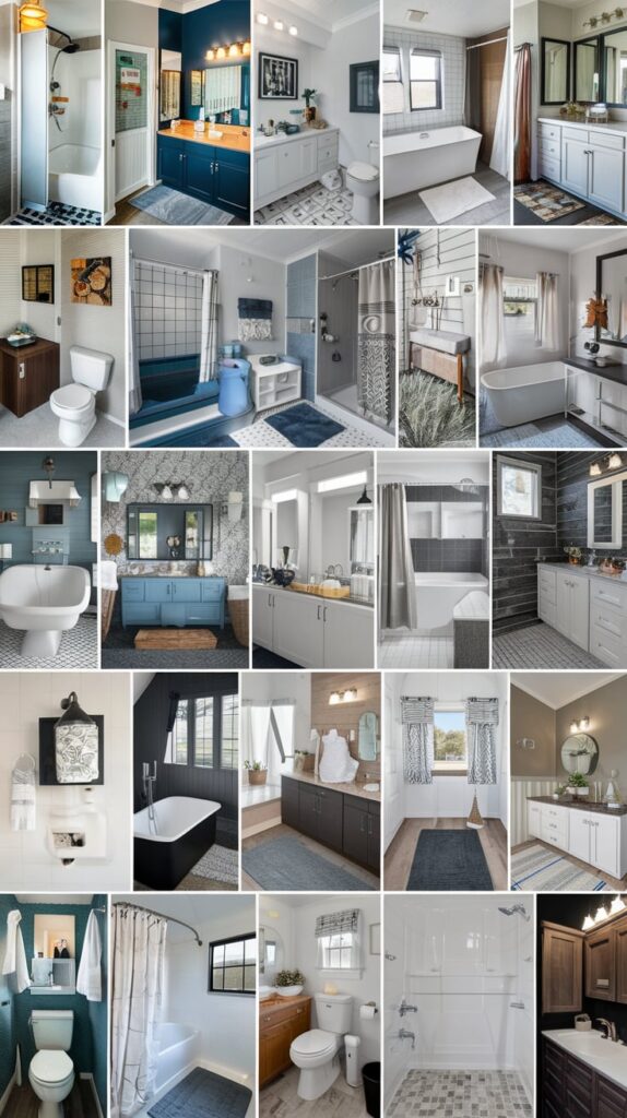 Mobile Home Bathroom Decorating Ideas