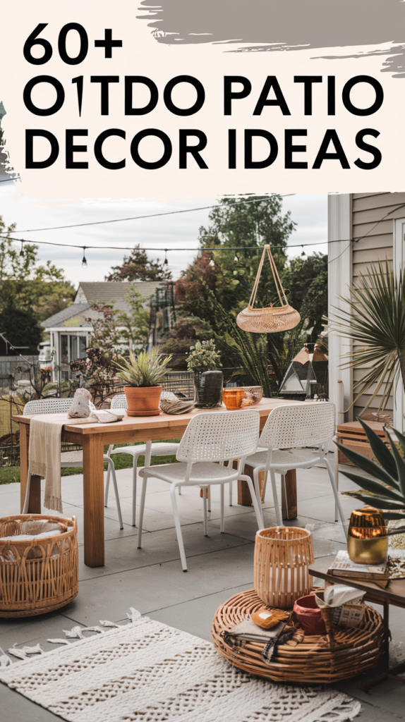 Outdoor Patio Decor Ideas