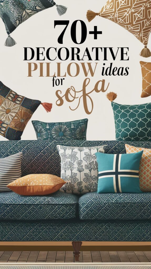 Decorative Pillow Ideas for Sofa