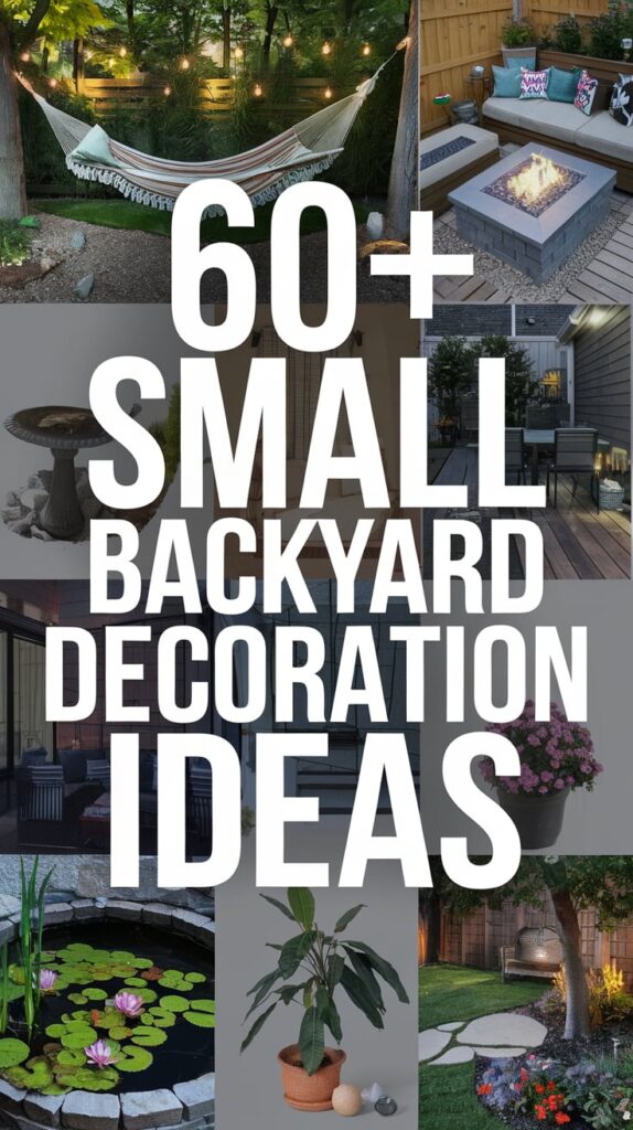 Small Backyard Decorating Ideas