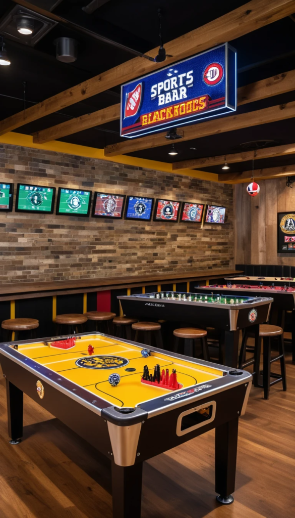 Sports Bar Decor Ideas