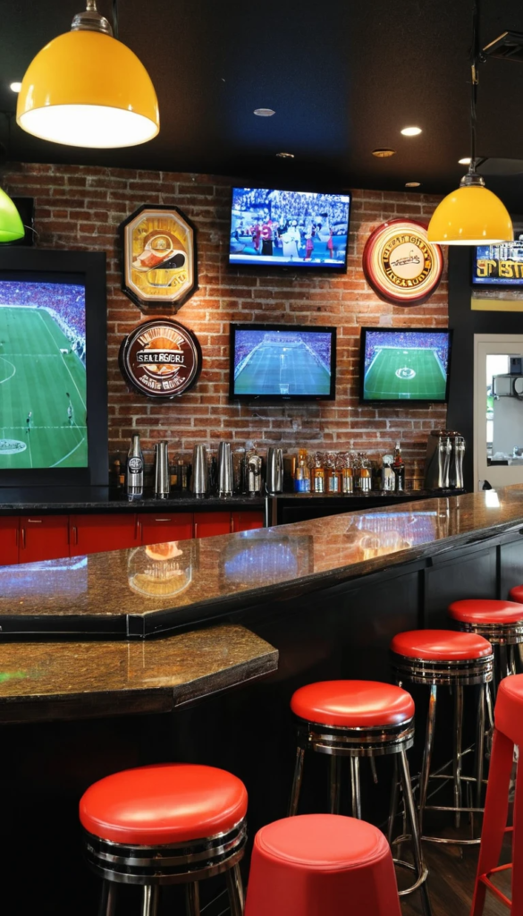 Sports Bar Decor Ideas