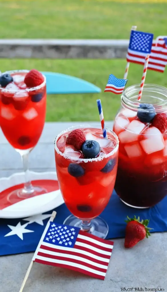 4th of July Drink Ideas