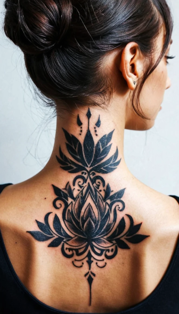 Back of Neck Tattoo Ideas