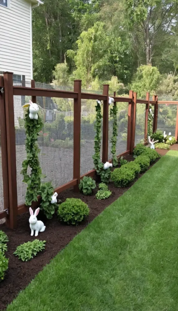 Bunny Fence Ideas