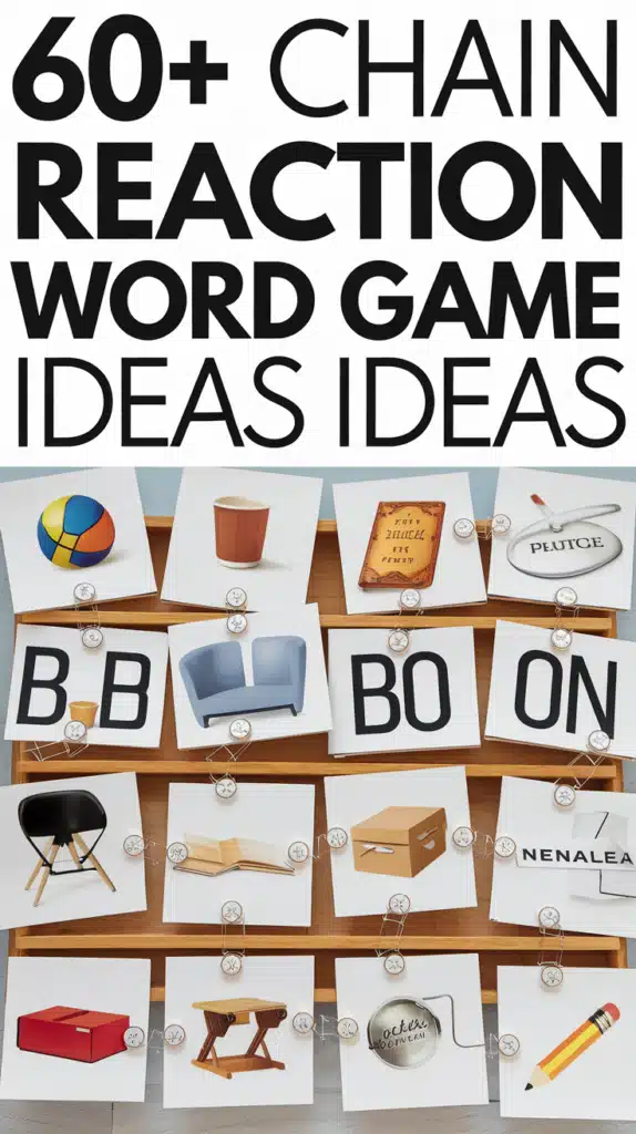 Chain Reaction Word Game Ideas Fun Engaging Wordplay