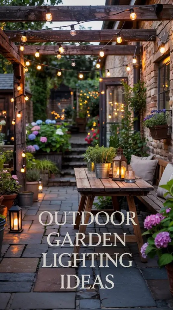 Outdoor Garden Lighting Ideas