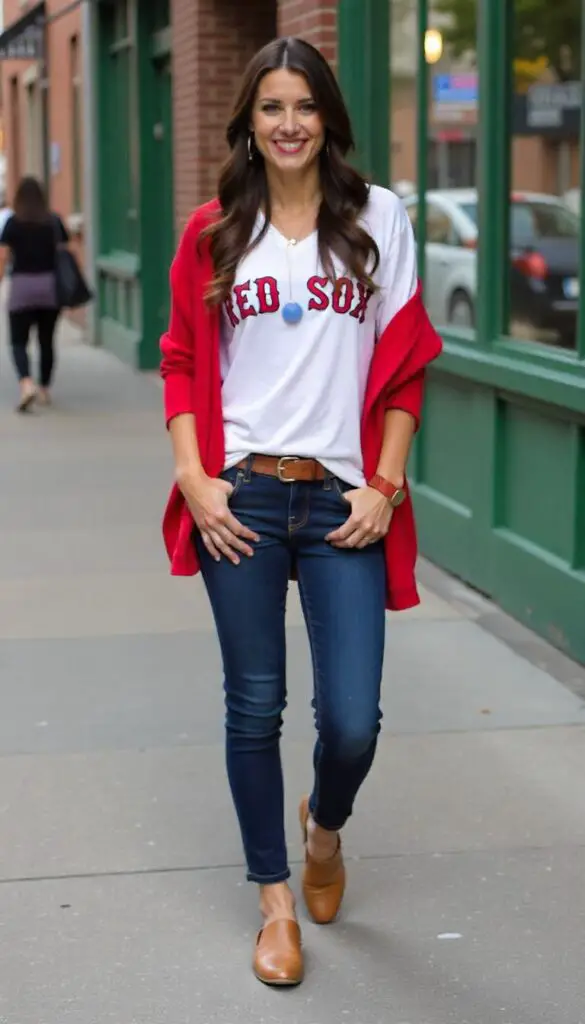 Red Sox Game Outfit Ideas