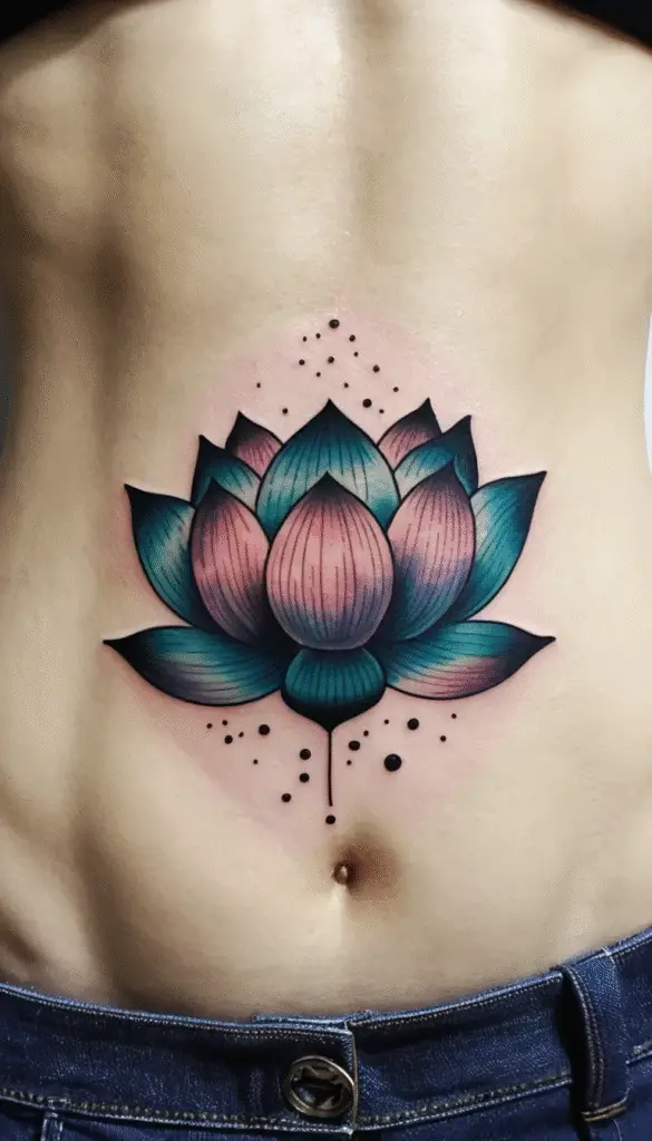 Stomach Tattoo Idea