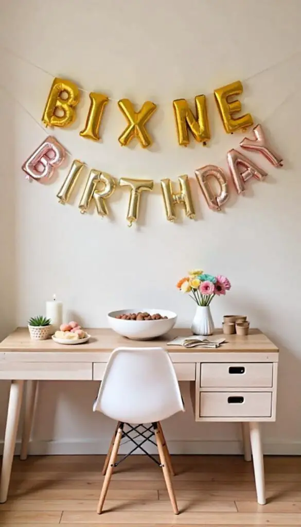 Birthday Decoration Ideas at Home