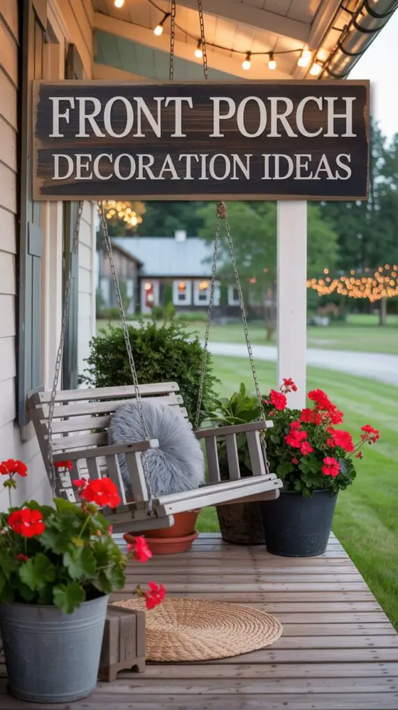 Front Porch Decorating Ideas