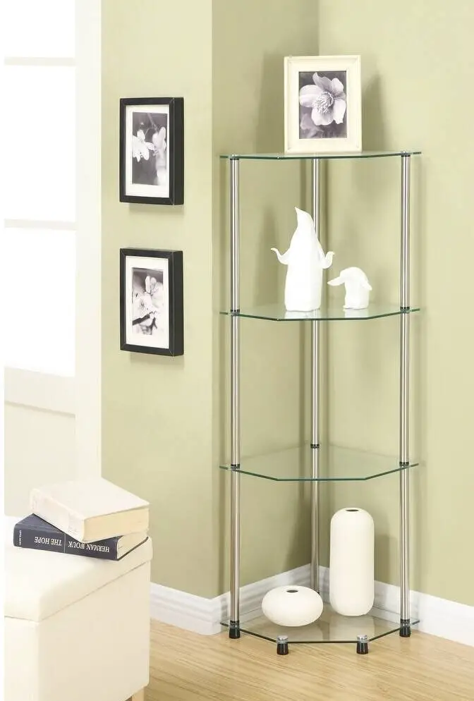 Corner Bookshelf Ideas