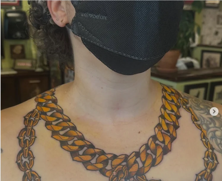 Necklace Tattoo Ideas