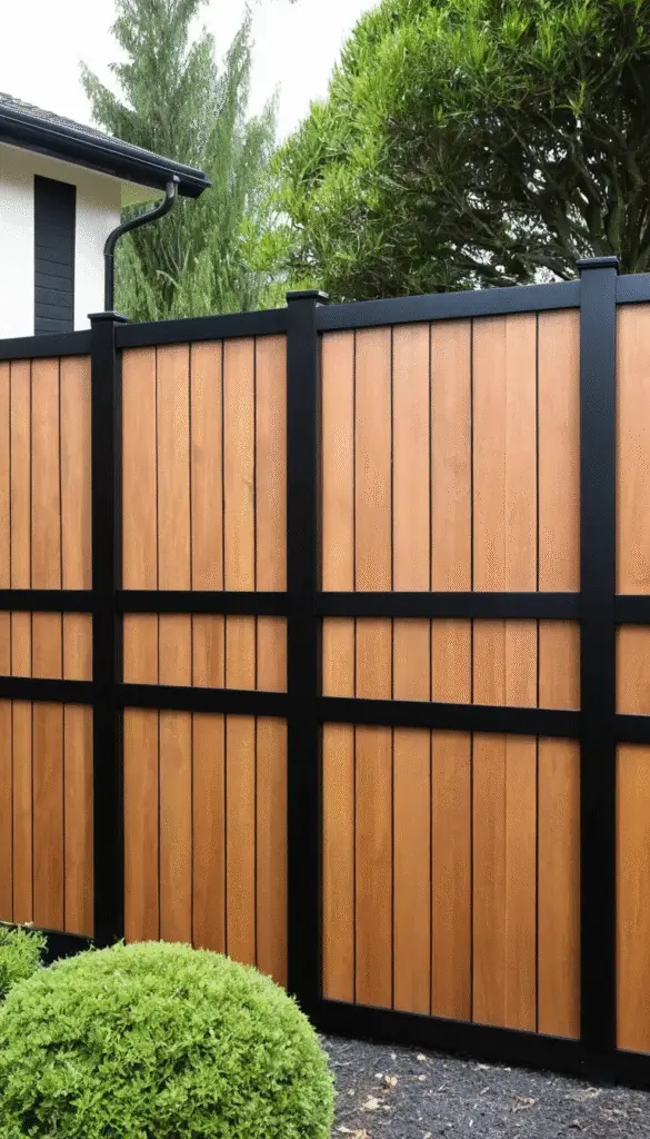 Modern Fence Ideas