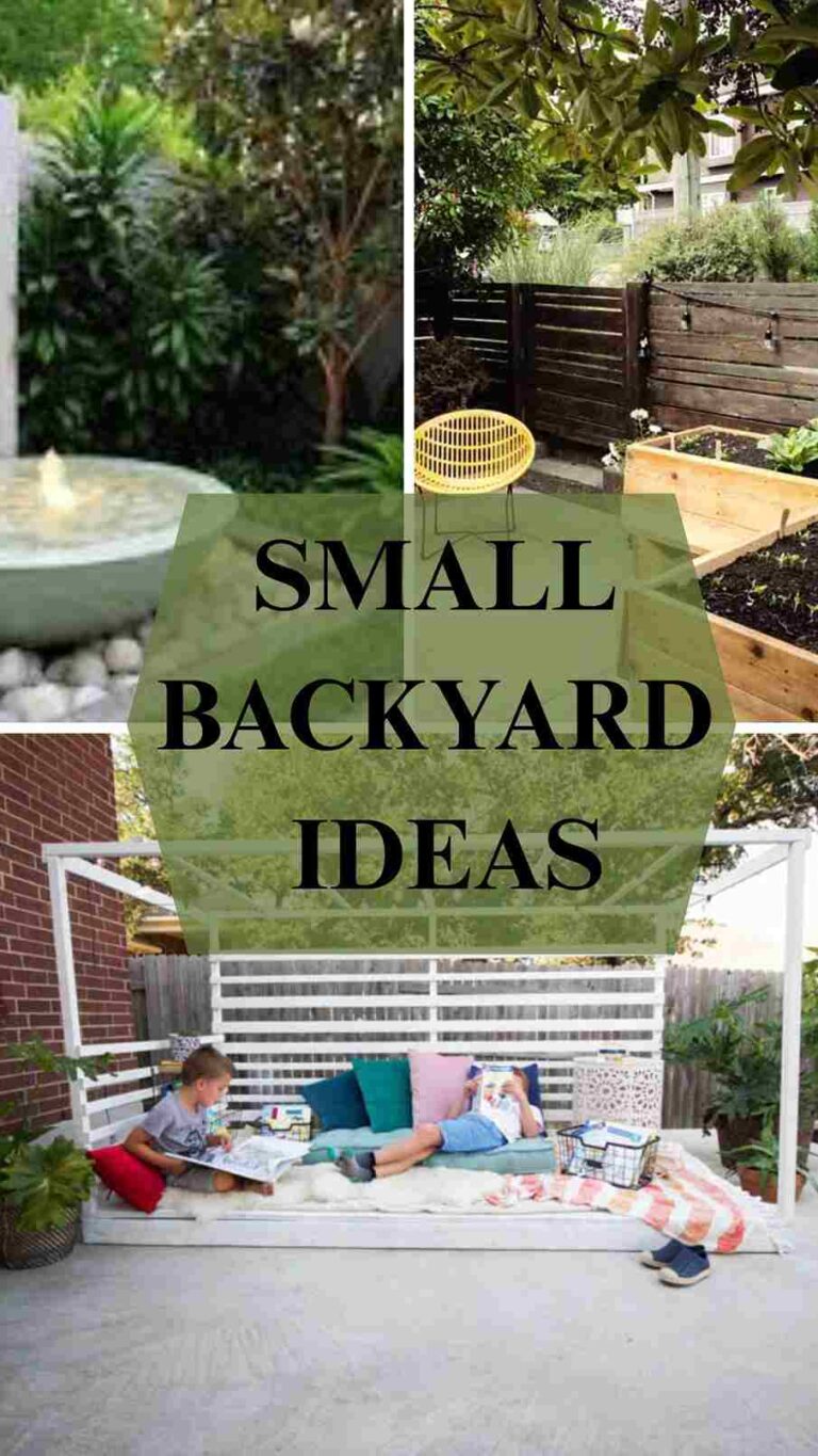 Small Backyard Ideas - Maximize Outdoor Space
