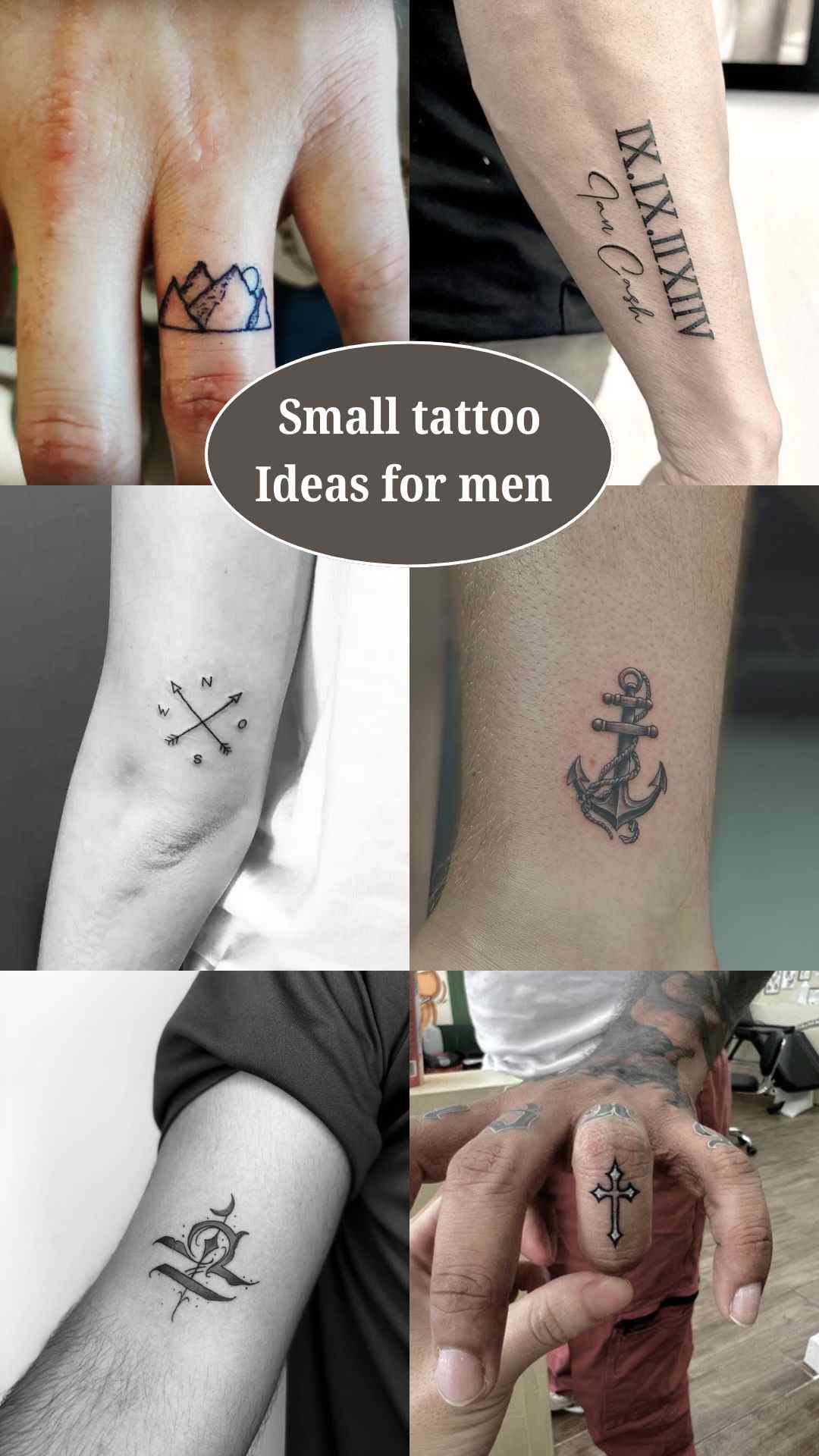 Small Tattoo Ideas For Men Minimal Ink Designs