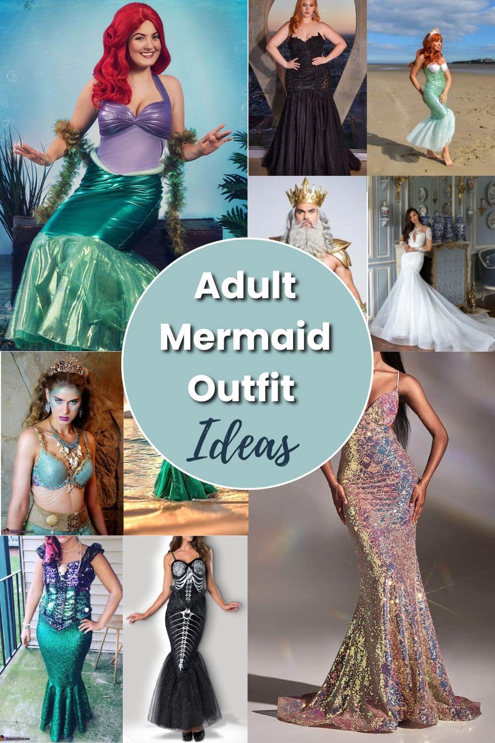 Adult Mermaid Outfit Ideas