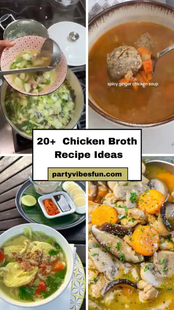 Chicken Broth Recipe Ideas