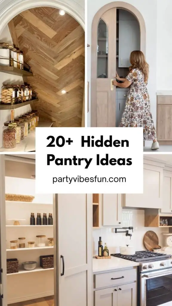 Hidden Pantry Ideas