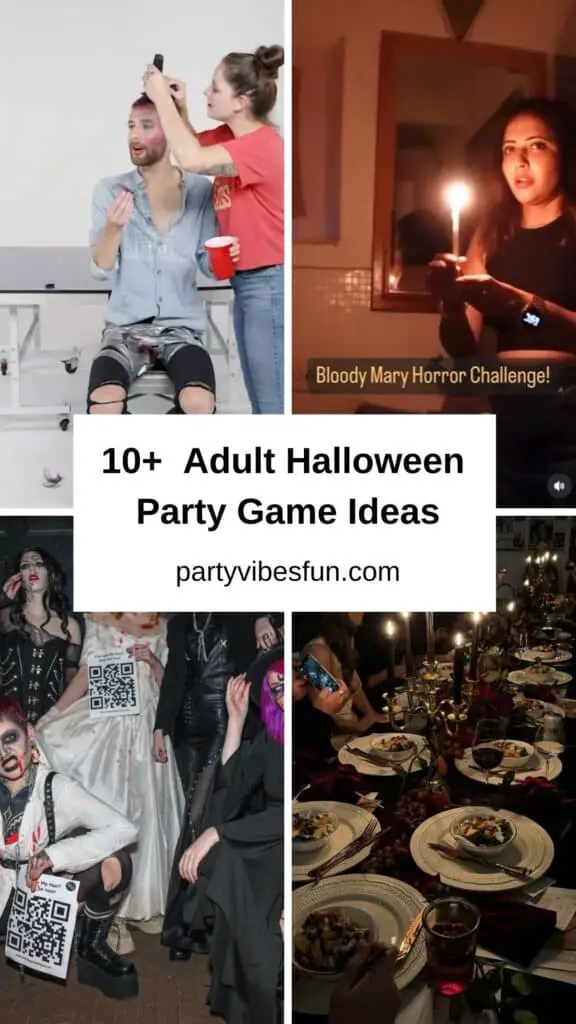 Adult Halloween Party Game Ideas