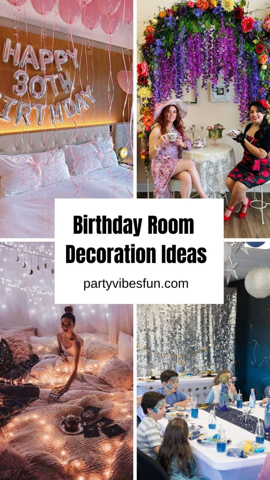 Birthday Room Decoration Ideas: Creative Celebrations