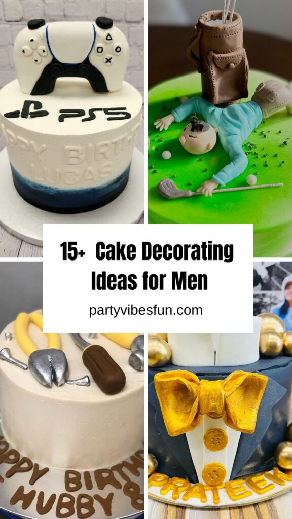 Cake Decorating Ideas for Men