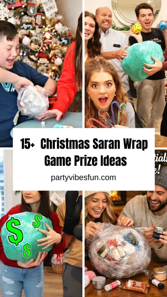 Christmas Saran Wrap Game Prize Ideas