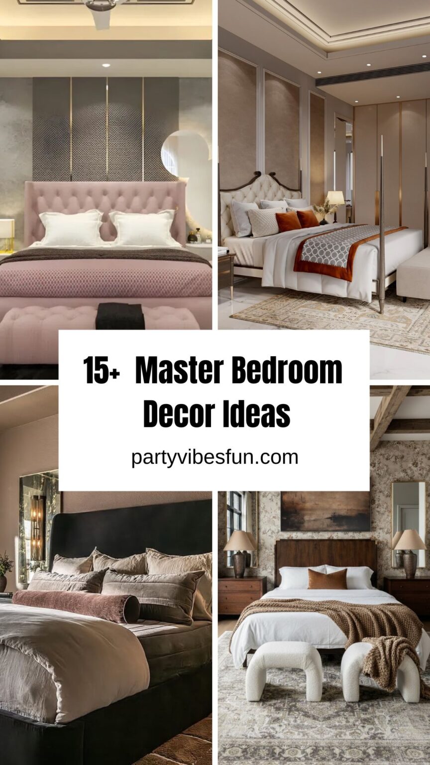 Master Bedroom Decor Ideas: Stylish Looks for Your Space