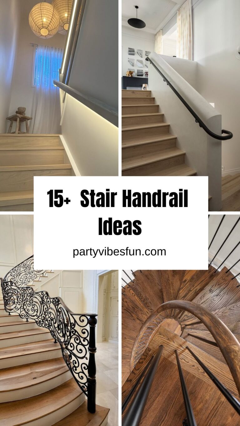Floating Hand Rails Stair Handrail Ideas: Stylish Designs for Modern Homes
