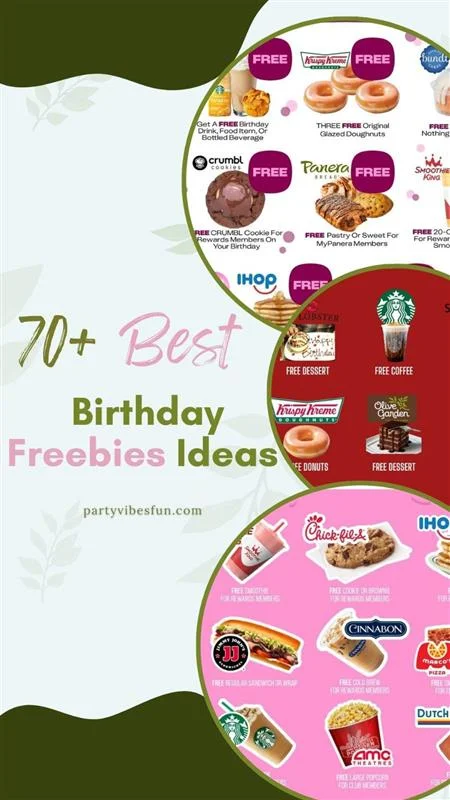 Birthday Freebies Ideas