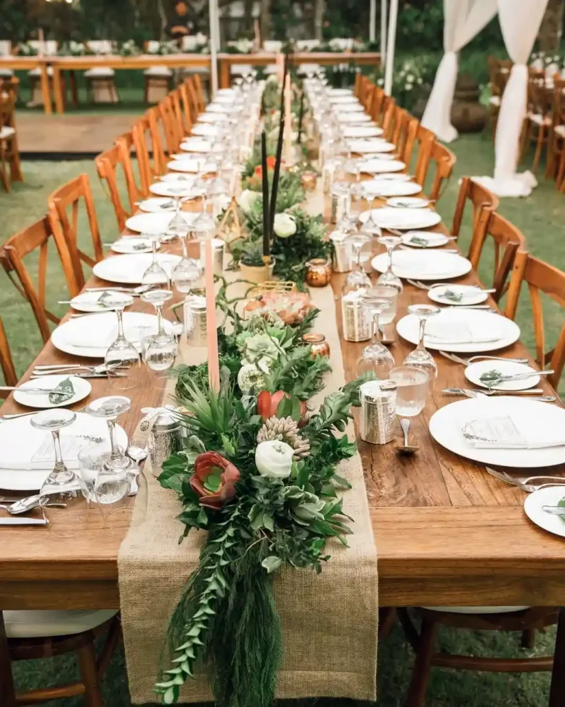 Baby In Bloom Table Decor