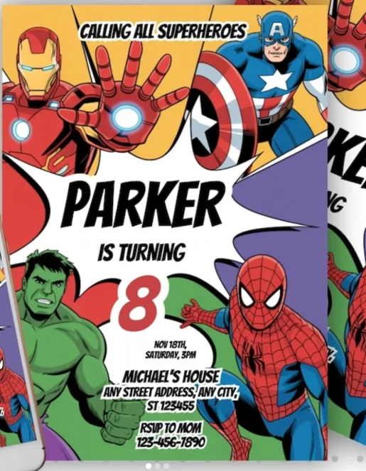 Superhero Birthday Party Ideas