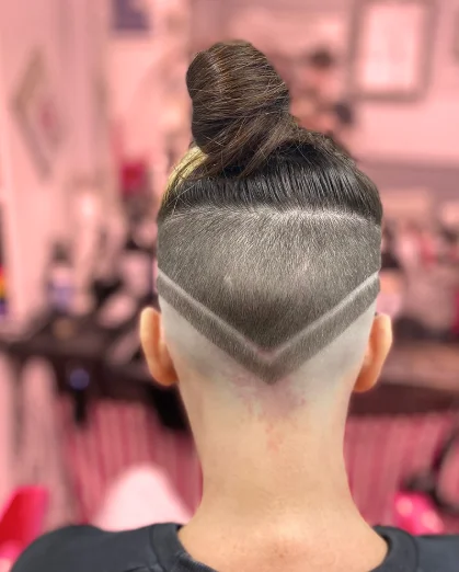 Edgy Shaved Hair Cut Ideas