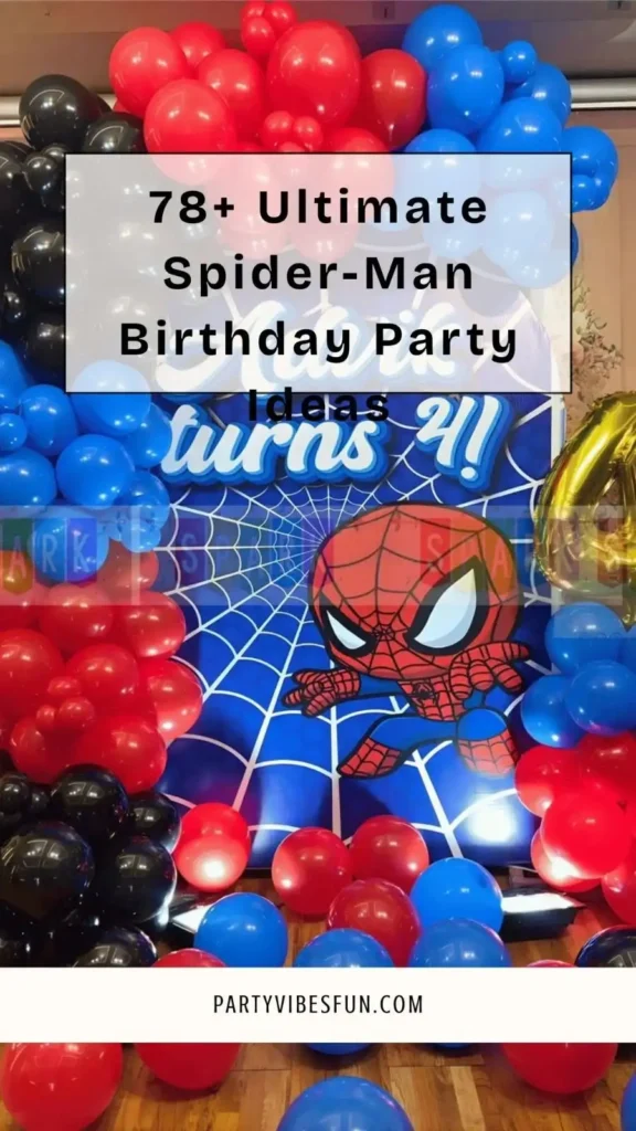 Spider-Man Birthday Party Ideas