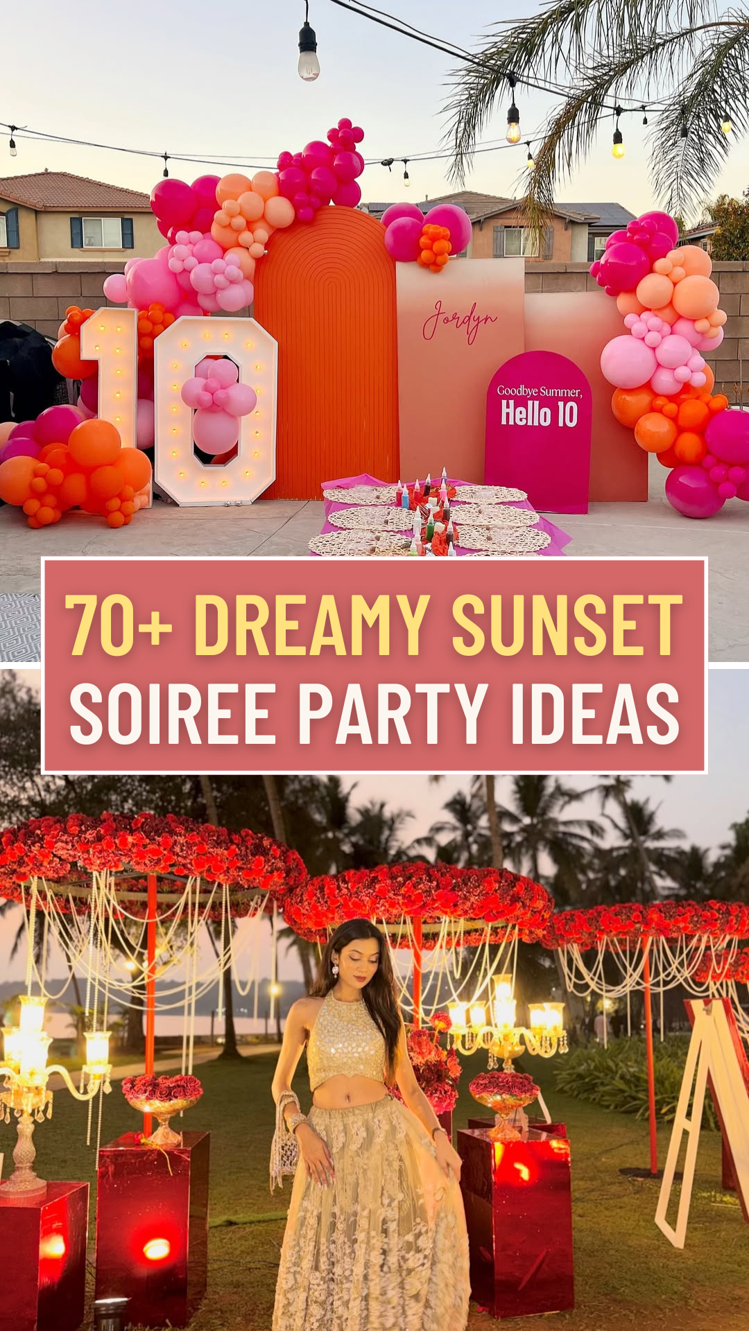 Sunset Soiree Party Ideas