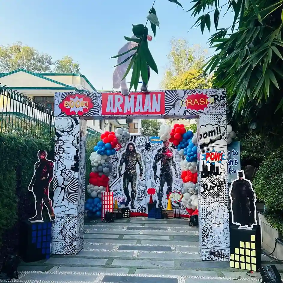 Superhero Birthday Party Ideas